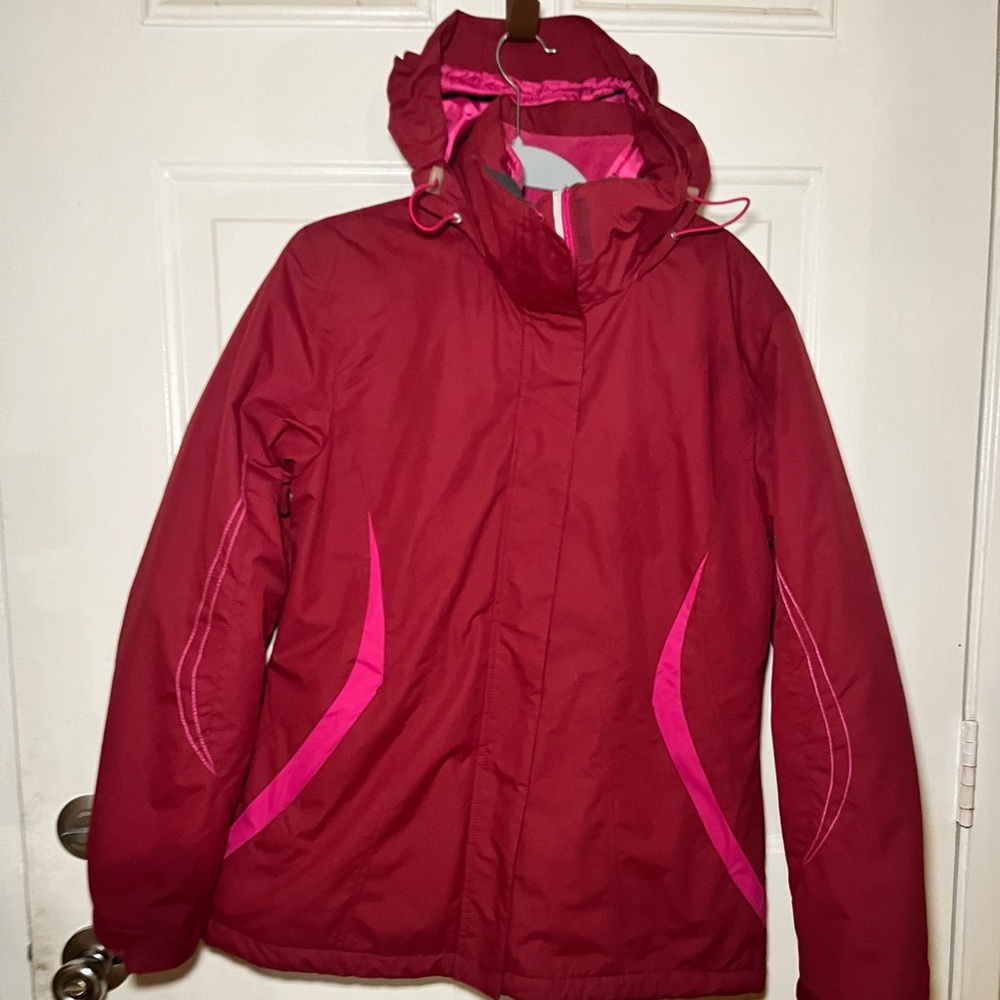 White Sierra Three Season Women's Burgundy, Pink  Jacket Extended Size Small